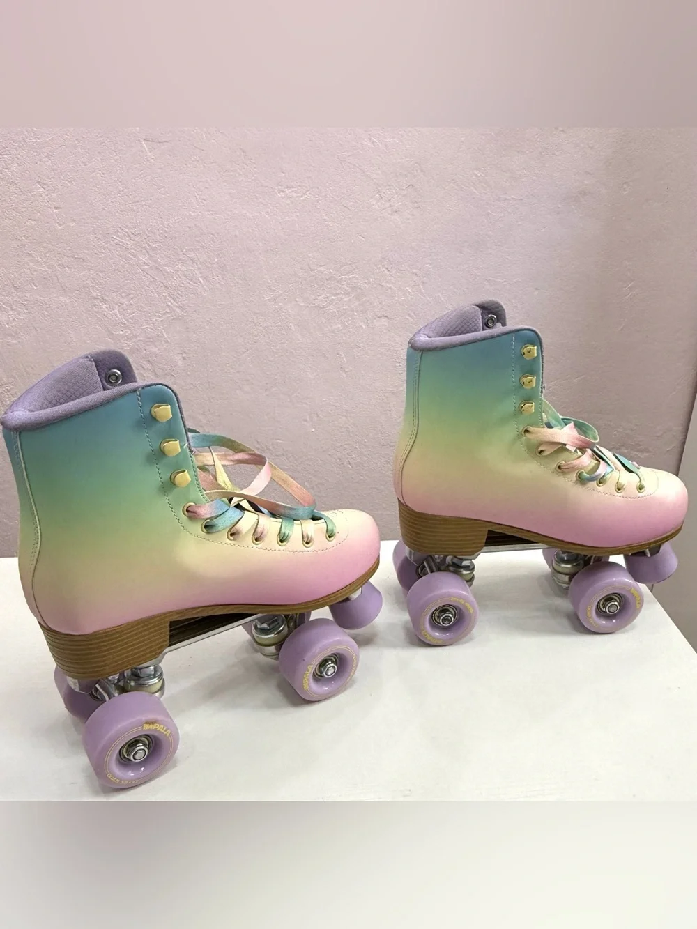 Impala Pastel Fade Roller Skates Size 8🛼🌈
